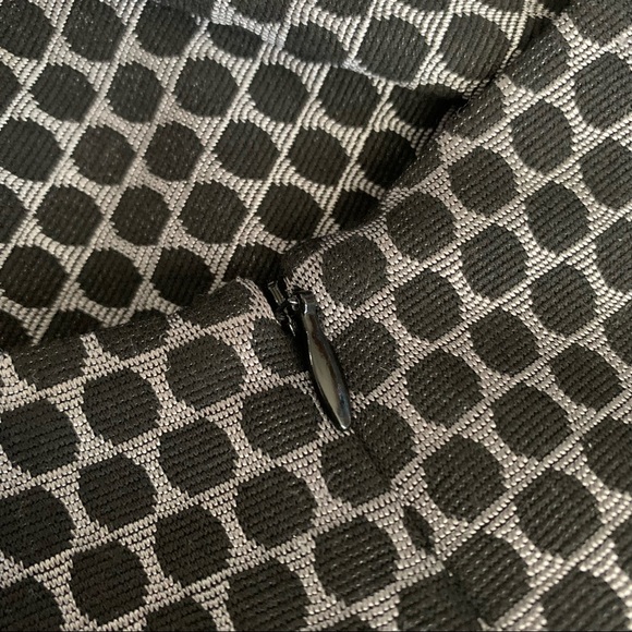 Theory Trekana Compass Knit Polka Dot Sleeveless A-Line Dress - Picture 9 of 11